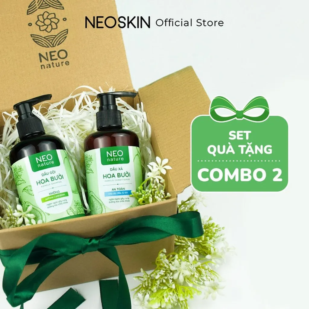 Alternative view of Set Quà Tặng Bộ Chăm Sóc Tóc Neoskin Nuôi Dưỡng Tóc Chắc Khỏe, Giảm Gãy Rụng - Neonature
