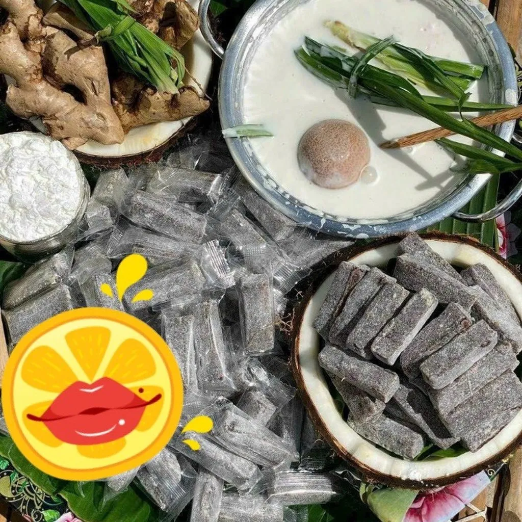 Kẹo Gừng Dẻo Nguyên Phấn, Kẹo Quê Tuổi Thơ 500g - Winnie House