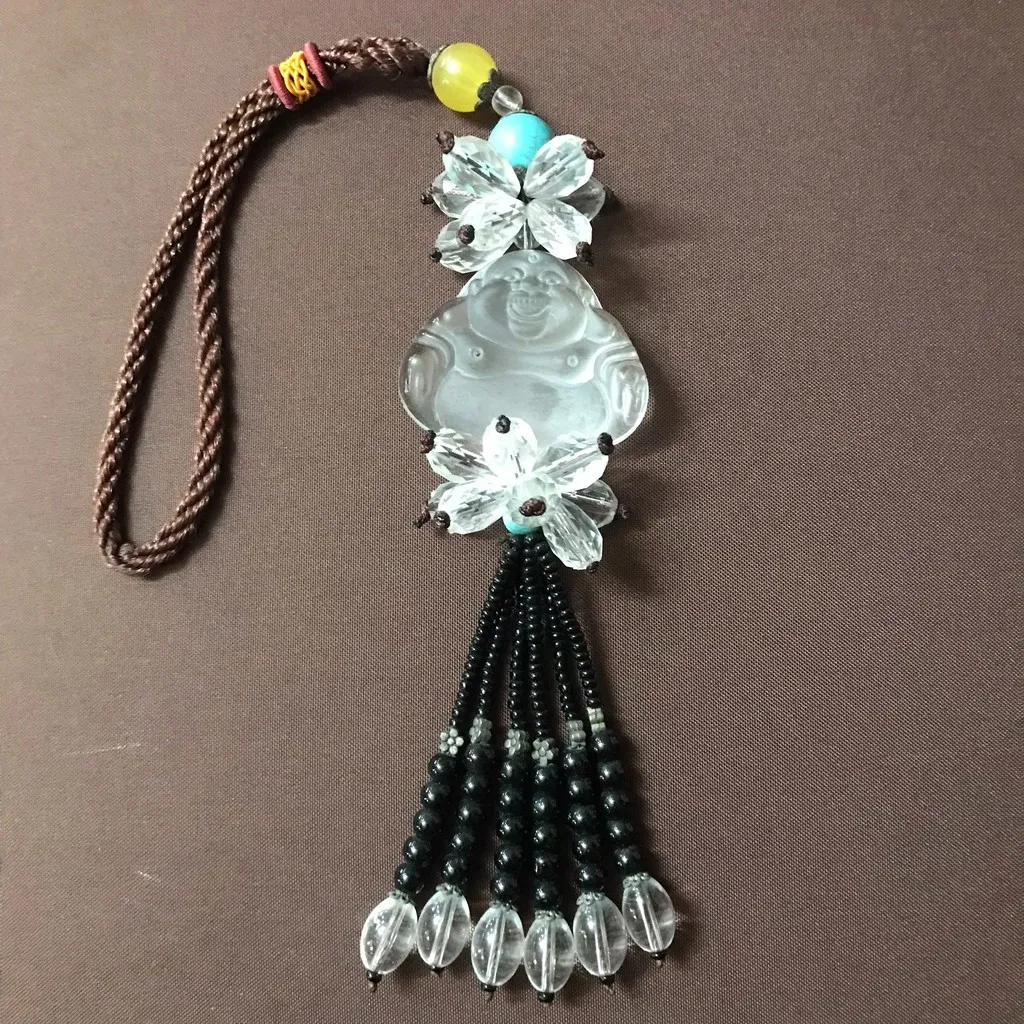 Alternative view of [dây] Treo Ô Tô Bằng Đá Tự Nhiên Mang Lại May Mắn Ttdtxh043 - Tường Thuận