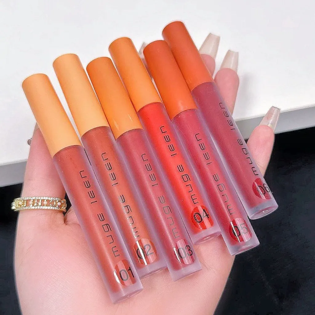 Son Kem Lì Set 3 Cây Muge Leen Fluffy Lip Glaze - Su