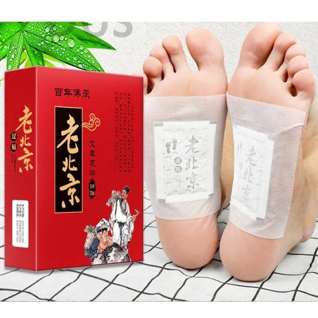 Hộp 50 Miếng Dán Chân Ngải Cứu Thải Độc - Su