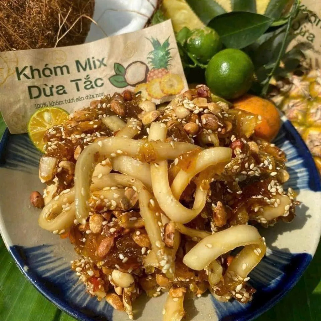 Alternative view of Khóm Mix Dừa Tắc, Đặc Sản Quê Nhà Gởi Khách Gần Xa 500g - Winnie House
