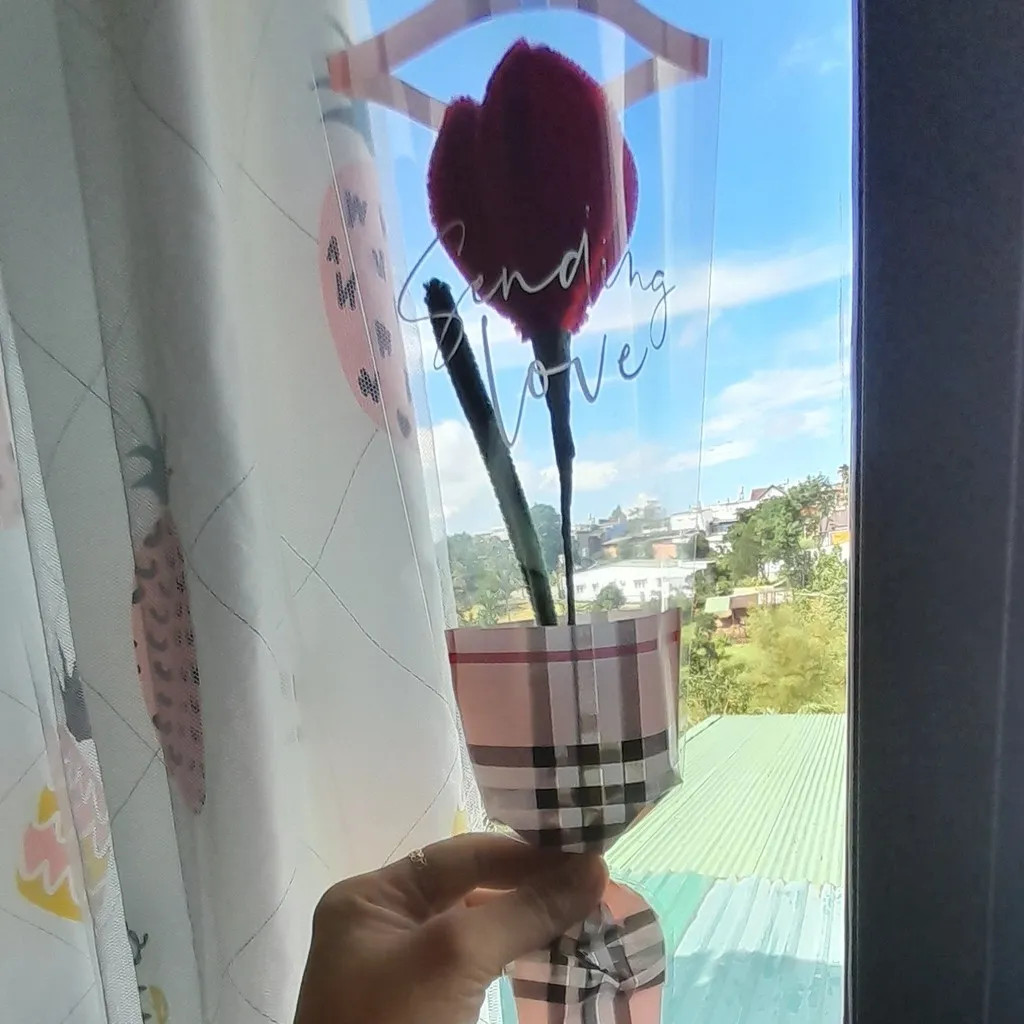 Alternative view of Bông Tuylip Kẽm Nhung Handmade Yukishop Yk20