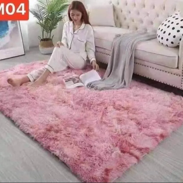Alternative view of Thảm Lông Loang Trải Sàn 1.6 X 2m Ctb473 - Bechip