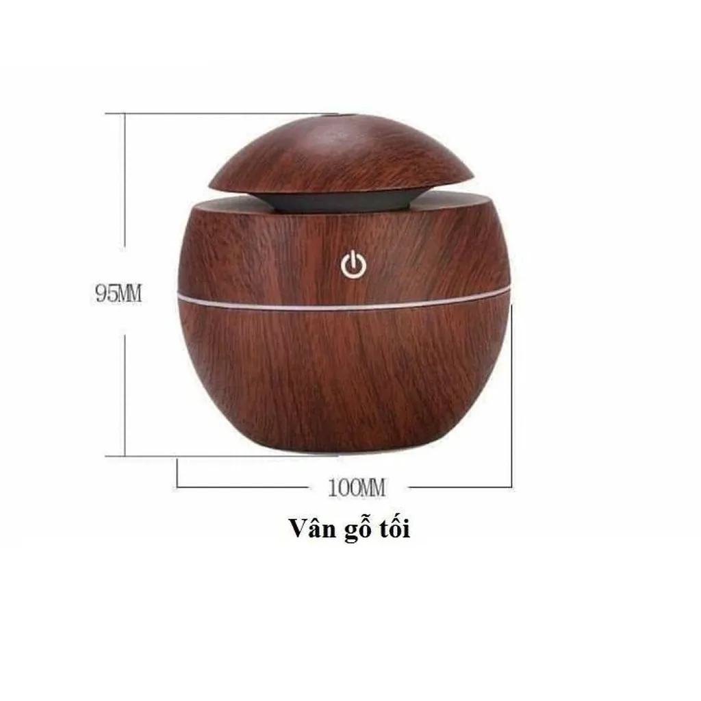 Alternative view of Máy Xông Tinh Dầu Vân Gỗ Mini Tiện Dụng - Kim
