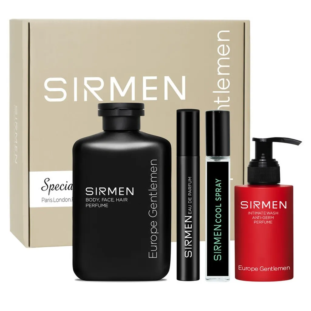 Giftbox Combo Liverpool Europe Gồm Sữa Tắm 350g, Nước Hoa 10ml, Xịt Thơm Miệng 10ml Và Dung Dịch Vệ Sinh Nam 100g - Sirmen