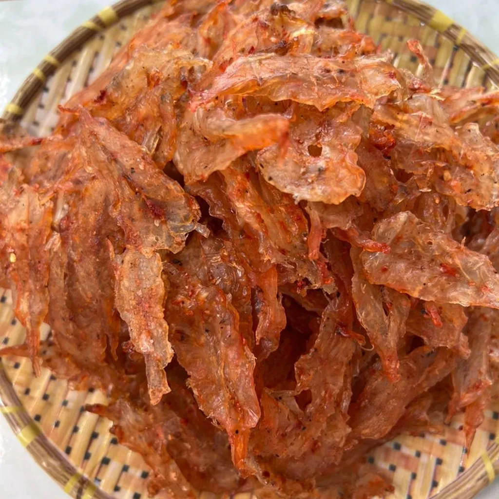Khô Tôm Chẻ Ướp Vị 500g - Vựa Khô Bến Tre