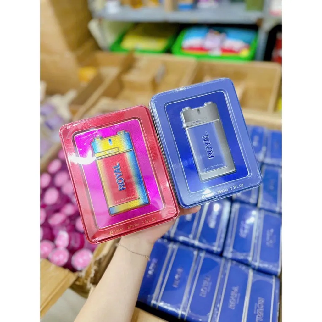 Nước Hoa Royal Thiếc Xanh & Hồng 100ml - Gdn