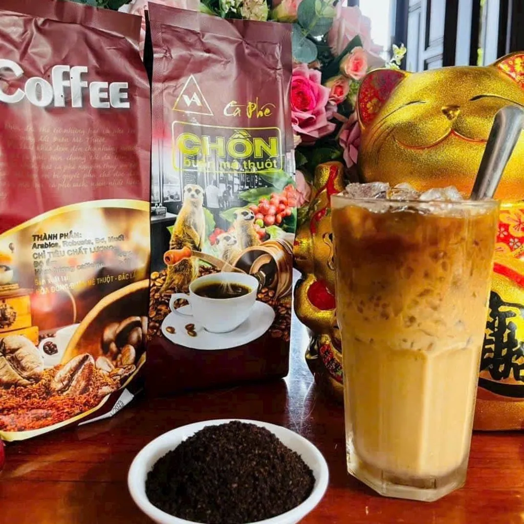 Cà Phê Chồn Tây Nguyên Thượng Hạng Thơm Ngon Chuẩn Vị 500g - Winnie House