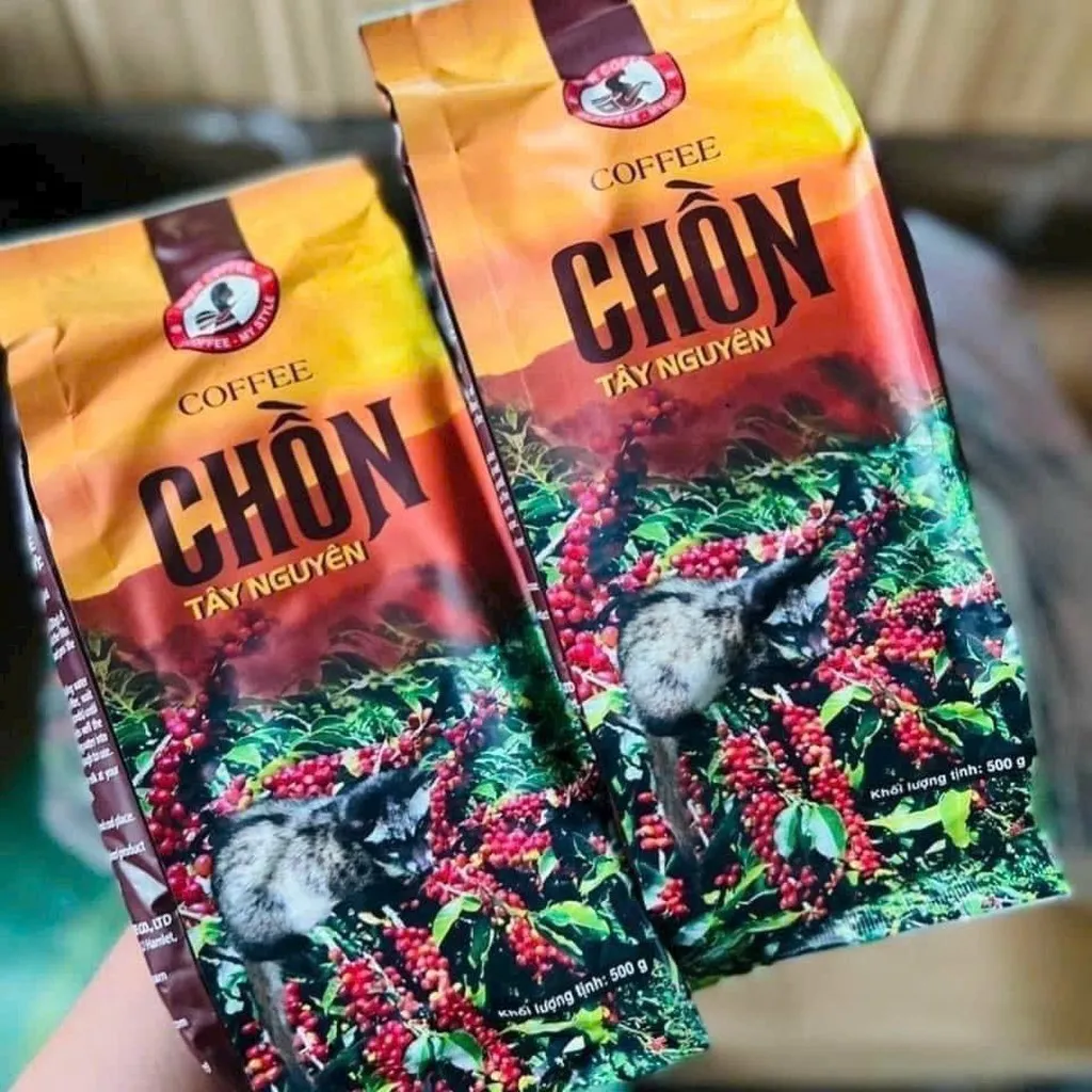 Alternative view of Cà Phê Chồn Tây Nguyên Thượng Hạng Thơm Ngon Chuẩn Vị 500g - Winnie House