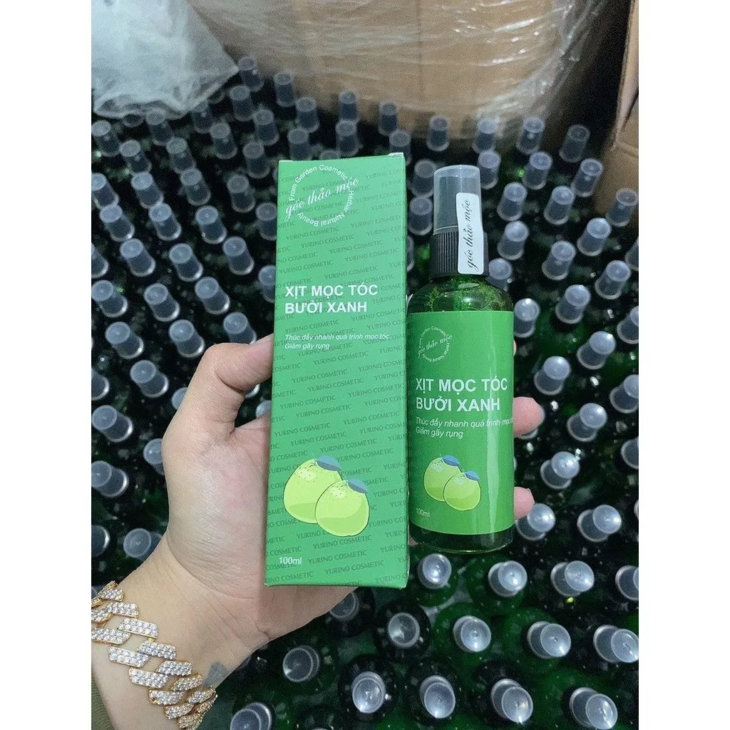 Xịt Mọc Tóc Bưởi Xanh 100ml Mpgs - Be Yourself