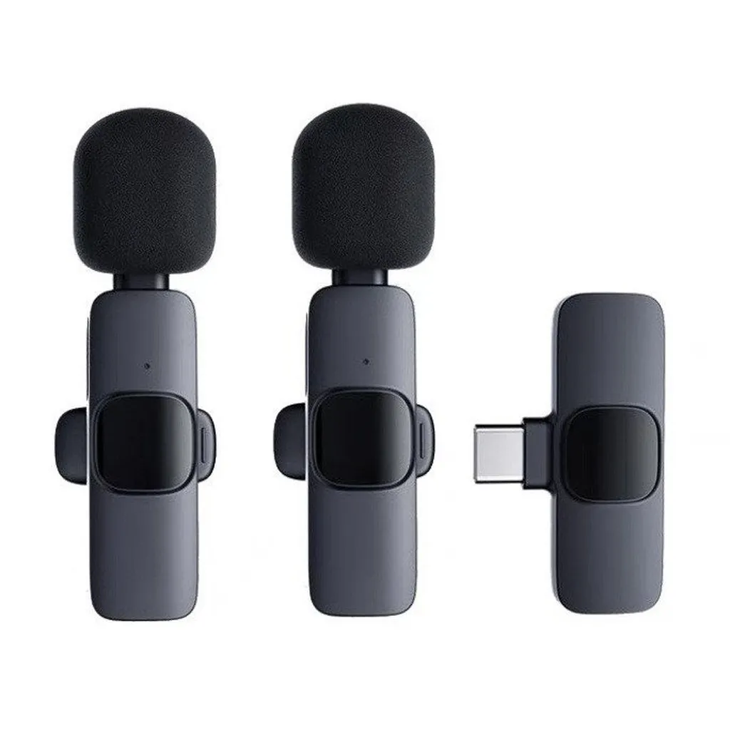 Alternative view of Mic Thu Âm Youtuber K9 Pro Type - C 2 Mic - Gdn
