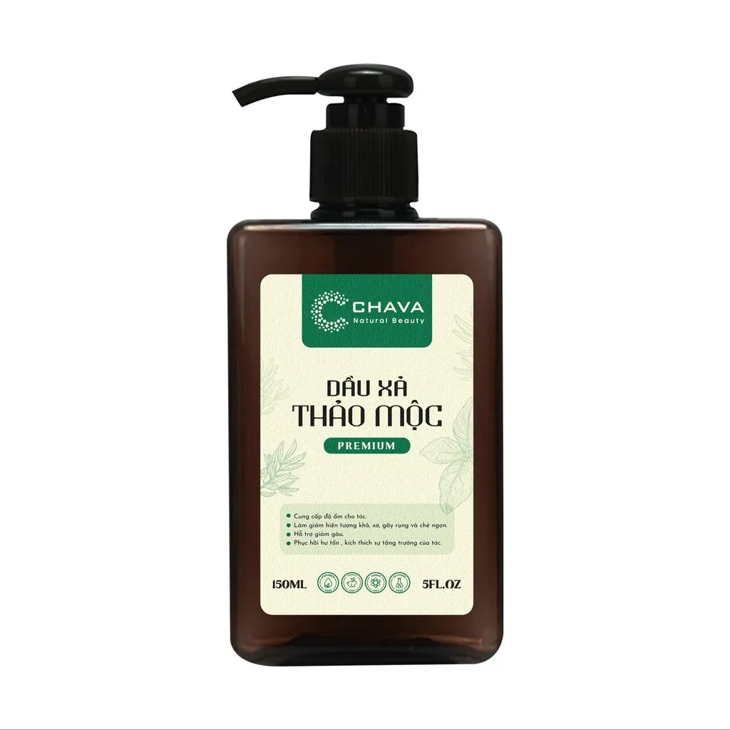 [ưu Đãi Ra Mắt] - Dầu Xả Thảo Mộc Premium 150ml - Chava Natural Beauty