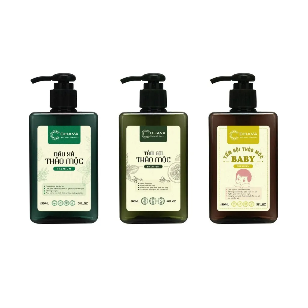 Alternative view of [ưu Đãi Ra Mắt] - Dầu Xả Thảo Mộc Premium 150ml - Chava Natural Beauty