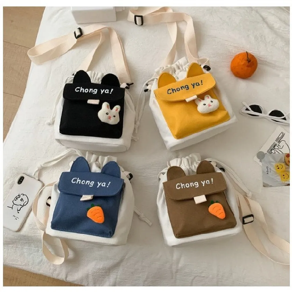 Túi Đeo Chéo Canvas Thời Trang Hàn Quốc Tdc02
