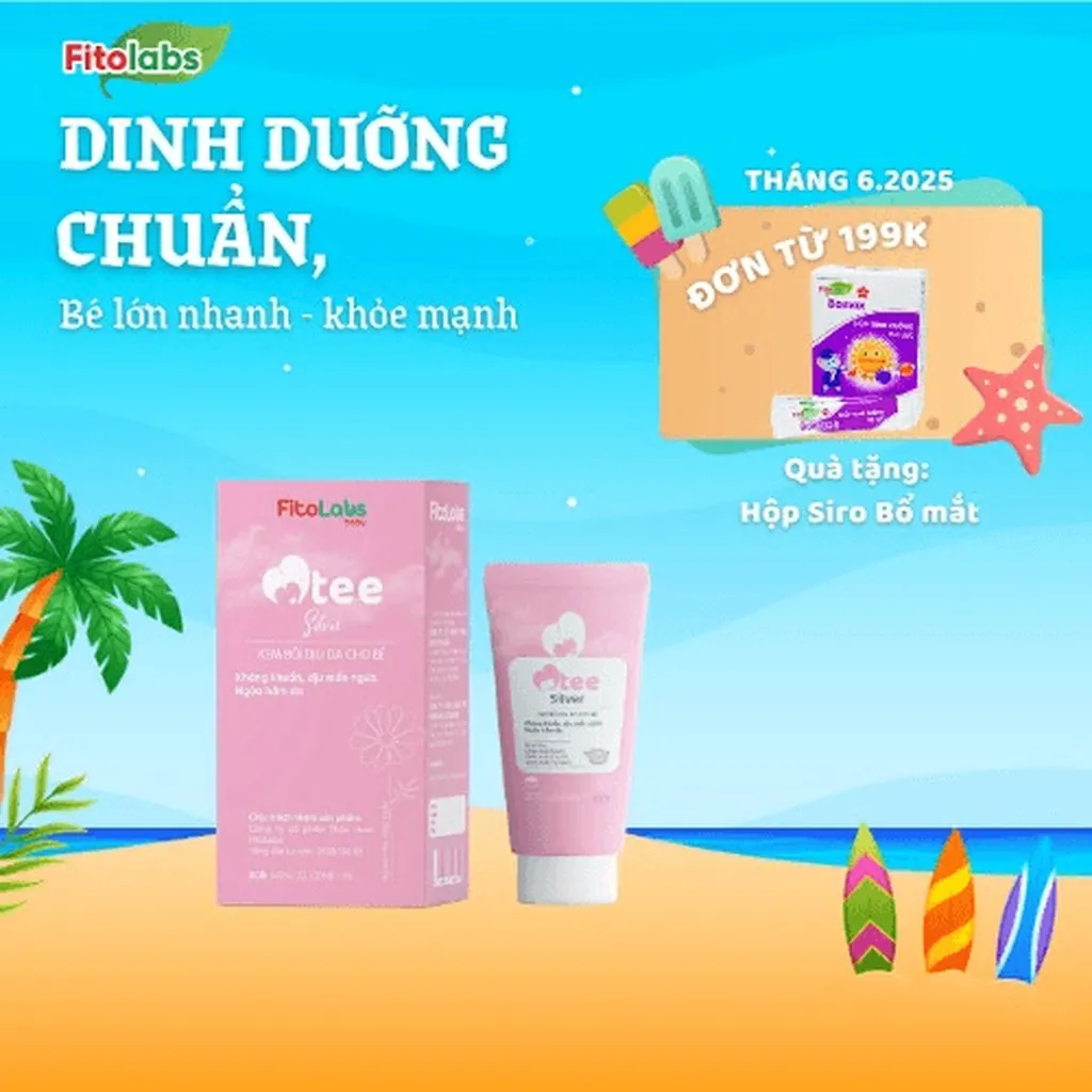 Kem Bôi Da Otee Silver - Giảm Hăm Ngứa, Kháng Khuẩn
