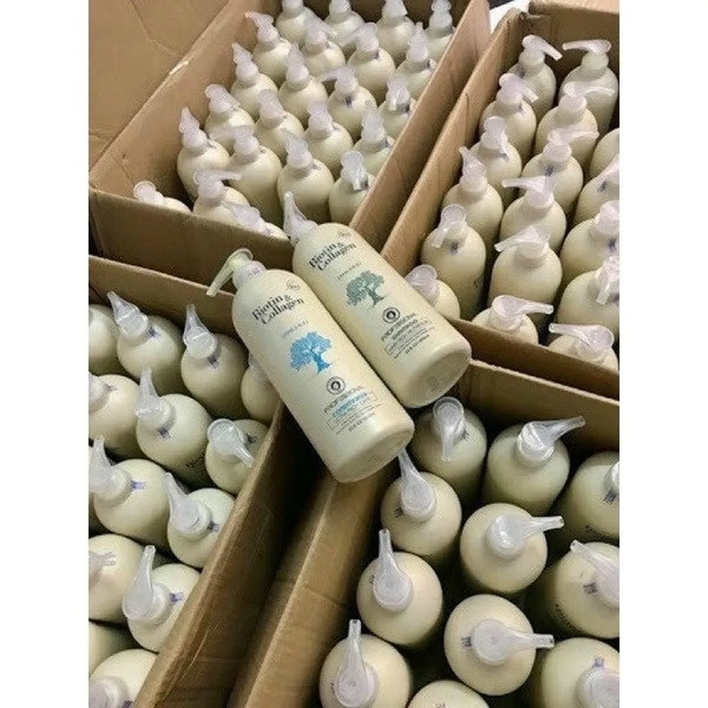 Alternative view of Cặp Gội Xả Biotin & Collagen 1000ml Giảm Gãy Rụng - Su