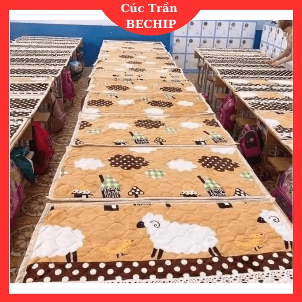 Thảm Nỉ Trải Giường Trẻ Em 60 X 120 Cm Ctb501 - Bechip