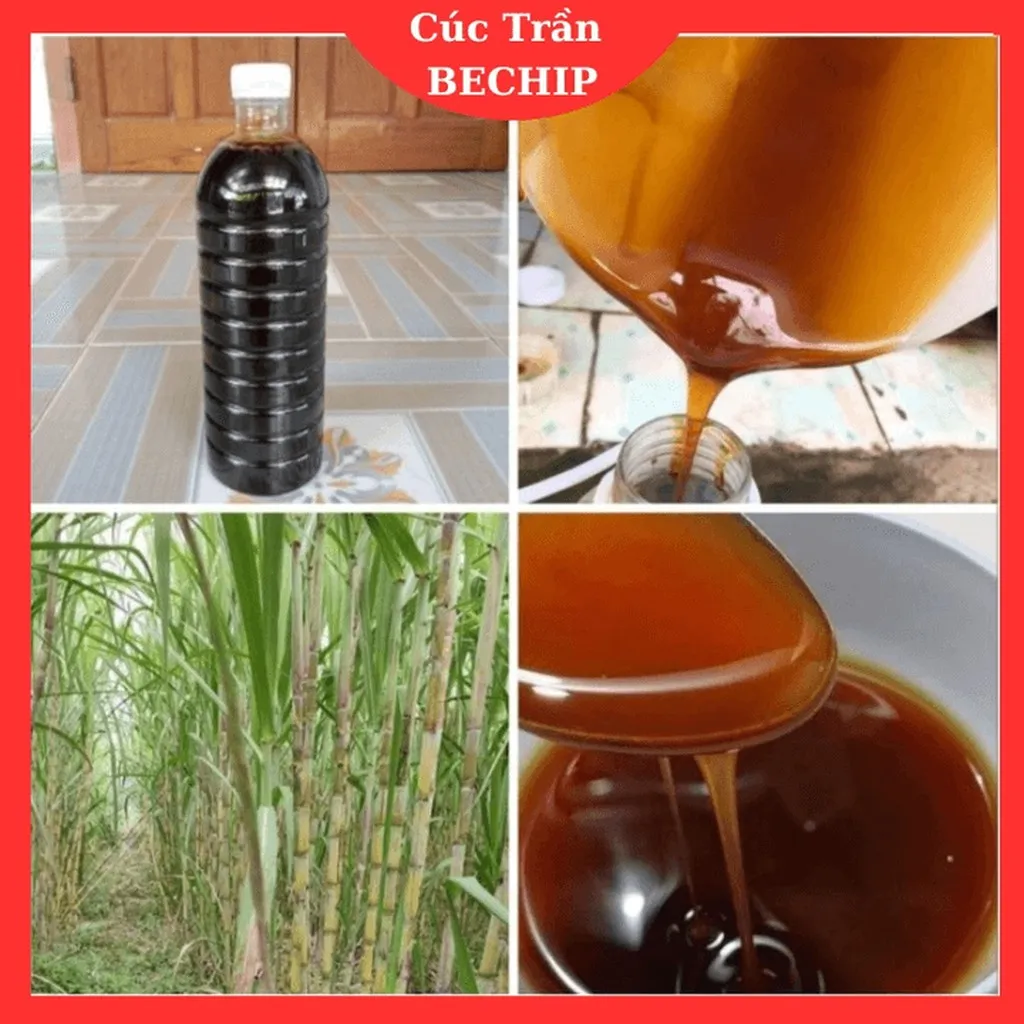 Mật Mía Nghệ An Nguyên Chất 100%, Chai 1 Lít Ctb504 - Bechip