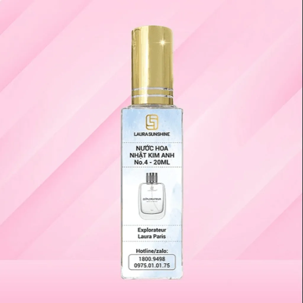 Laura Sunshine - Nước Hoa Nam Explorateur Laura Paris No4 20ml