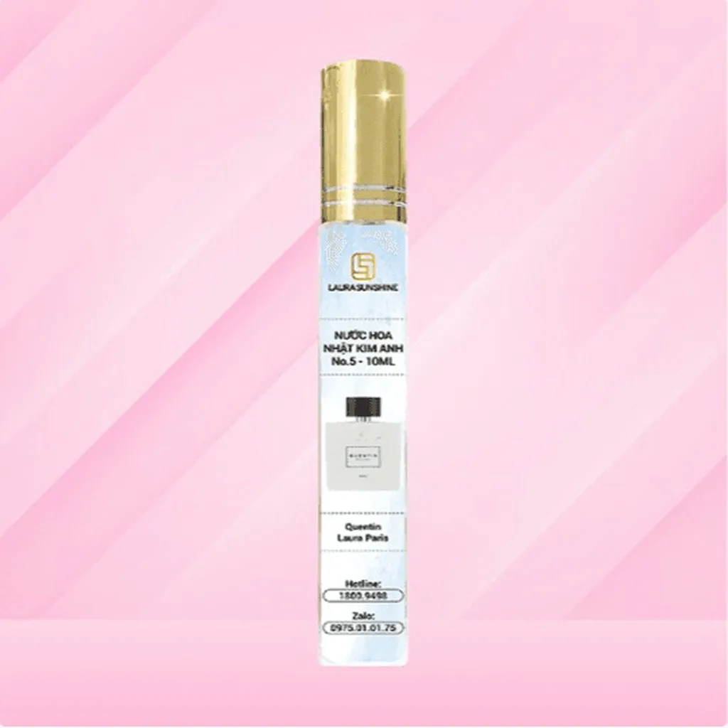 Laura Sunshine- Nước Hoa Nam Quentin Laura Paris No5 10ml