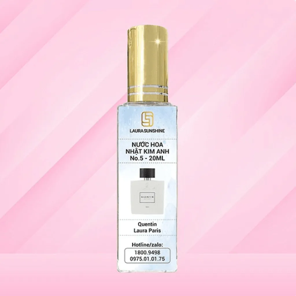 Laura Sunshine-nước Hoa Nam Quentin Laura Paris No5 20ml