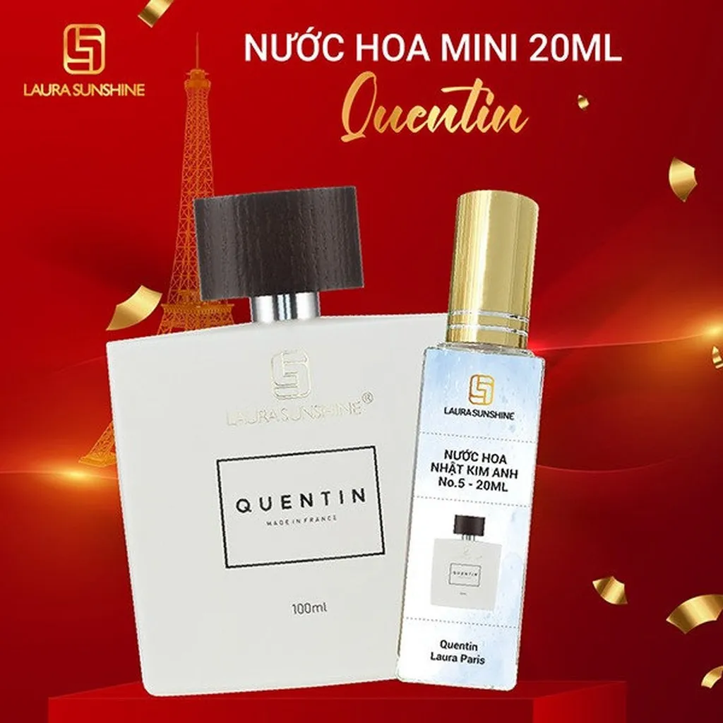 Alternative view of Laura Sunshine-nước Hoa Nam Quentin Laura Paris No5 20ml