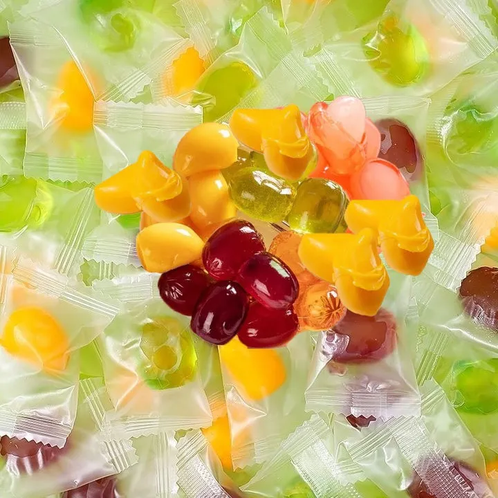 Kẹo Dẻo Trái Cây 3d, Kẹo Lột Vỏ Mix Vị 500g, 200g - Minh Ngọc