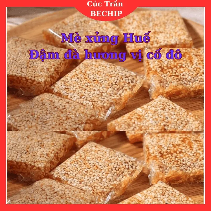 Kẹo Mè Xửng Huế - Đặc Sản Đậm Đà Bản Sắc Hương Vị Cố Đô Ctb542 - Bechip