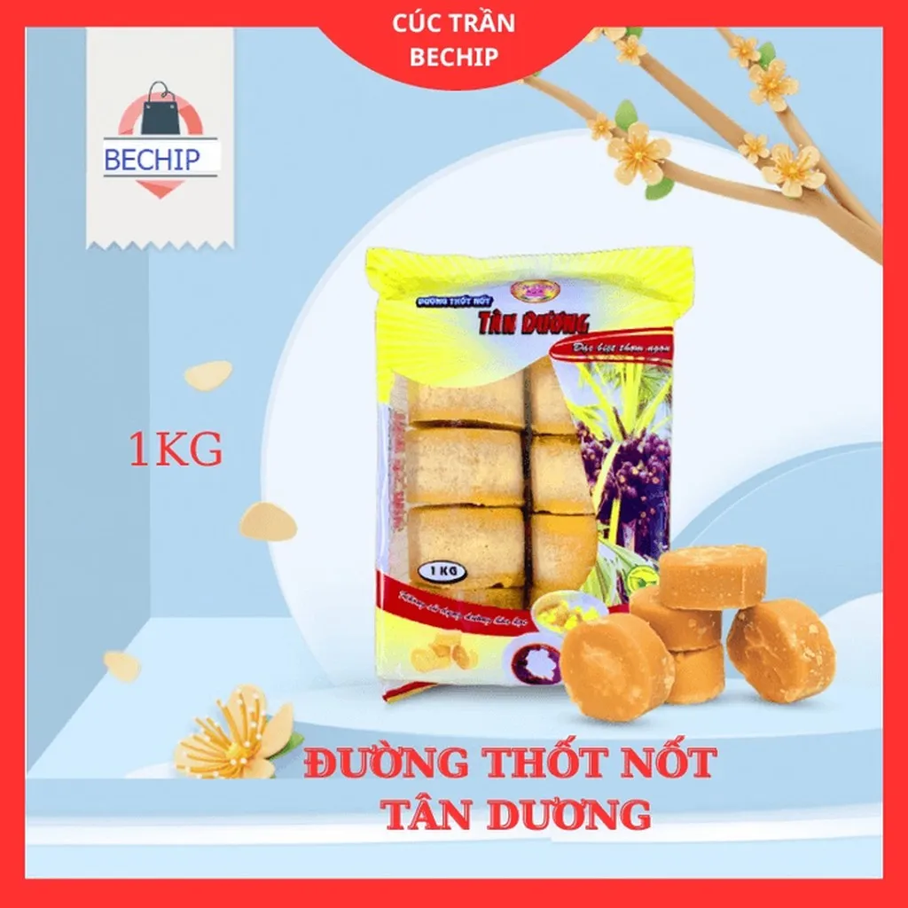 Đường Thốt Nốt Dạng Viên 1kg Ctb544 - Bechip