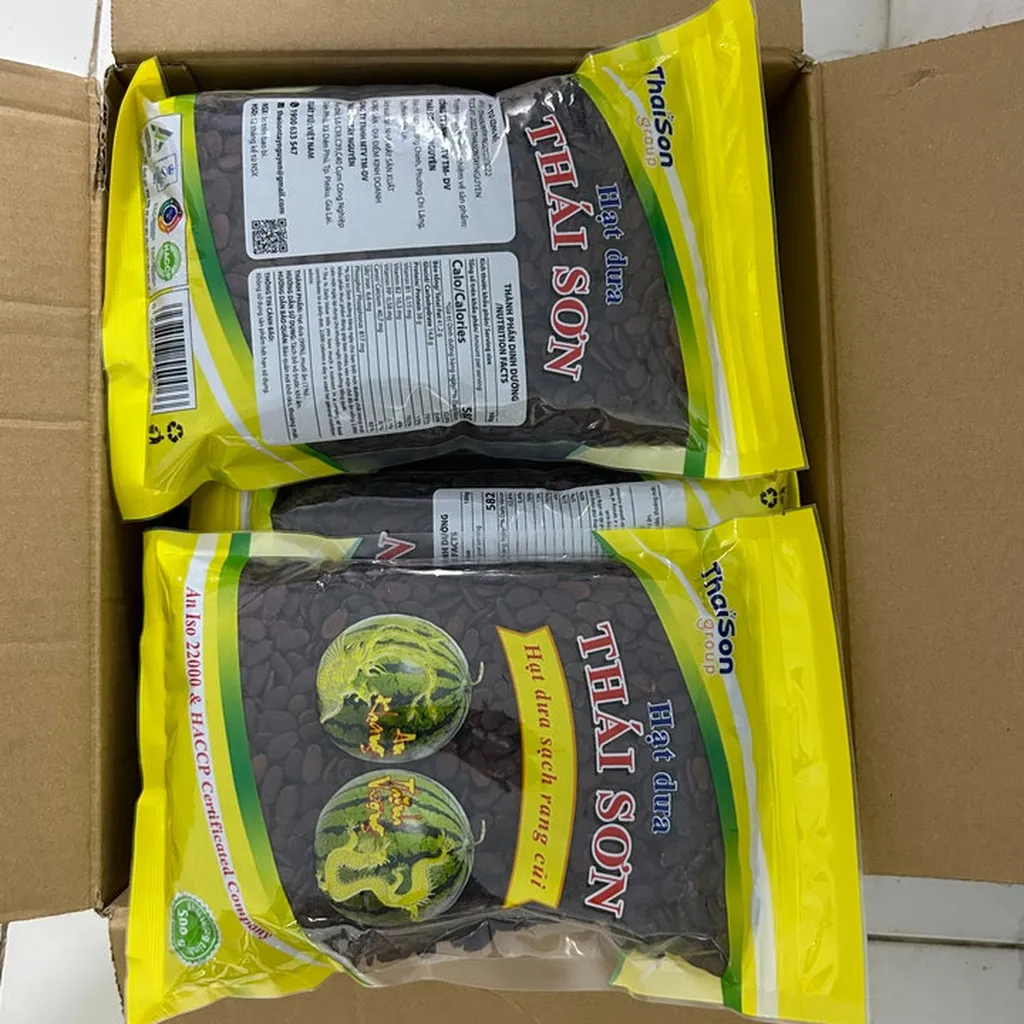 Hạt Dưa Hạt Bí Sạch Thái Sơn Rang Củi Không Nhuộm Màu Ngon Đặc Biệt 500g Bdts005 - Zinpro