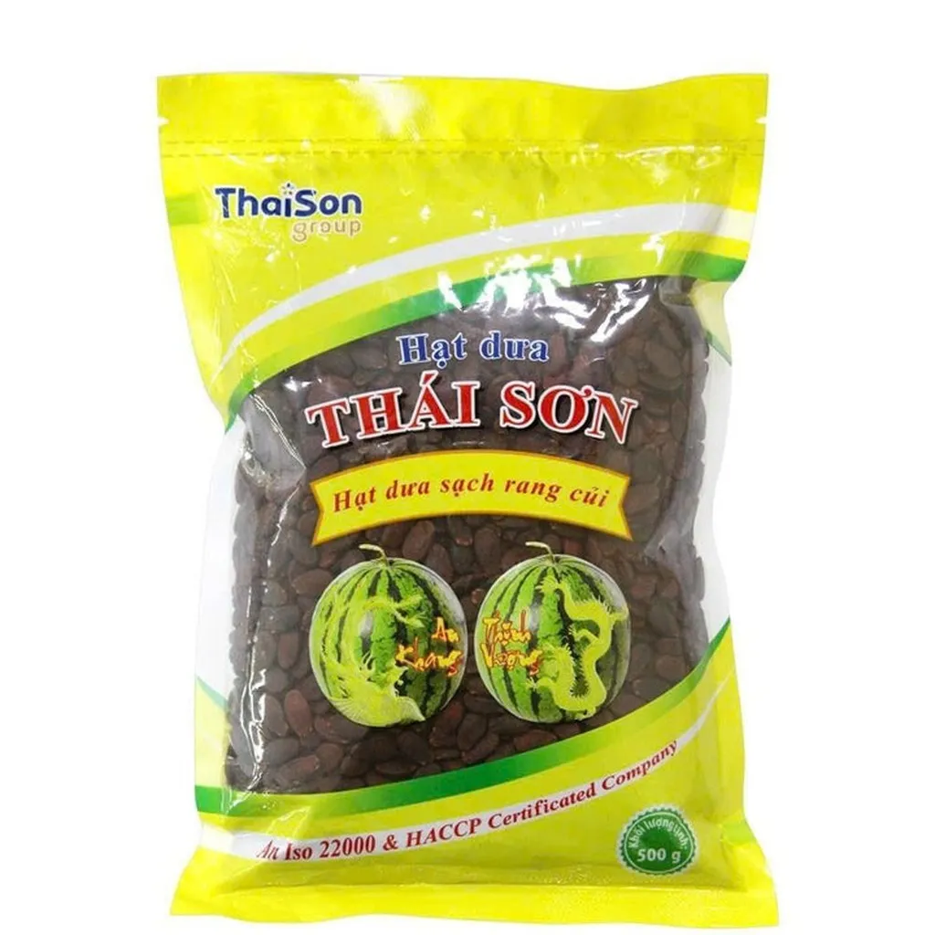 Alternative view of Hạt Dưa Hạt Bí Sạch Thái Sơn Rang Củi Không Nhuộm Màu Ngon Đặc Biệt 500g Bdts005 - Zinpro