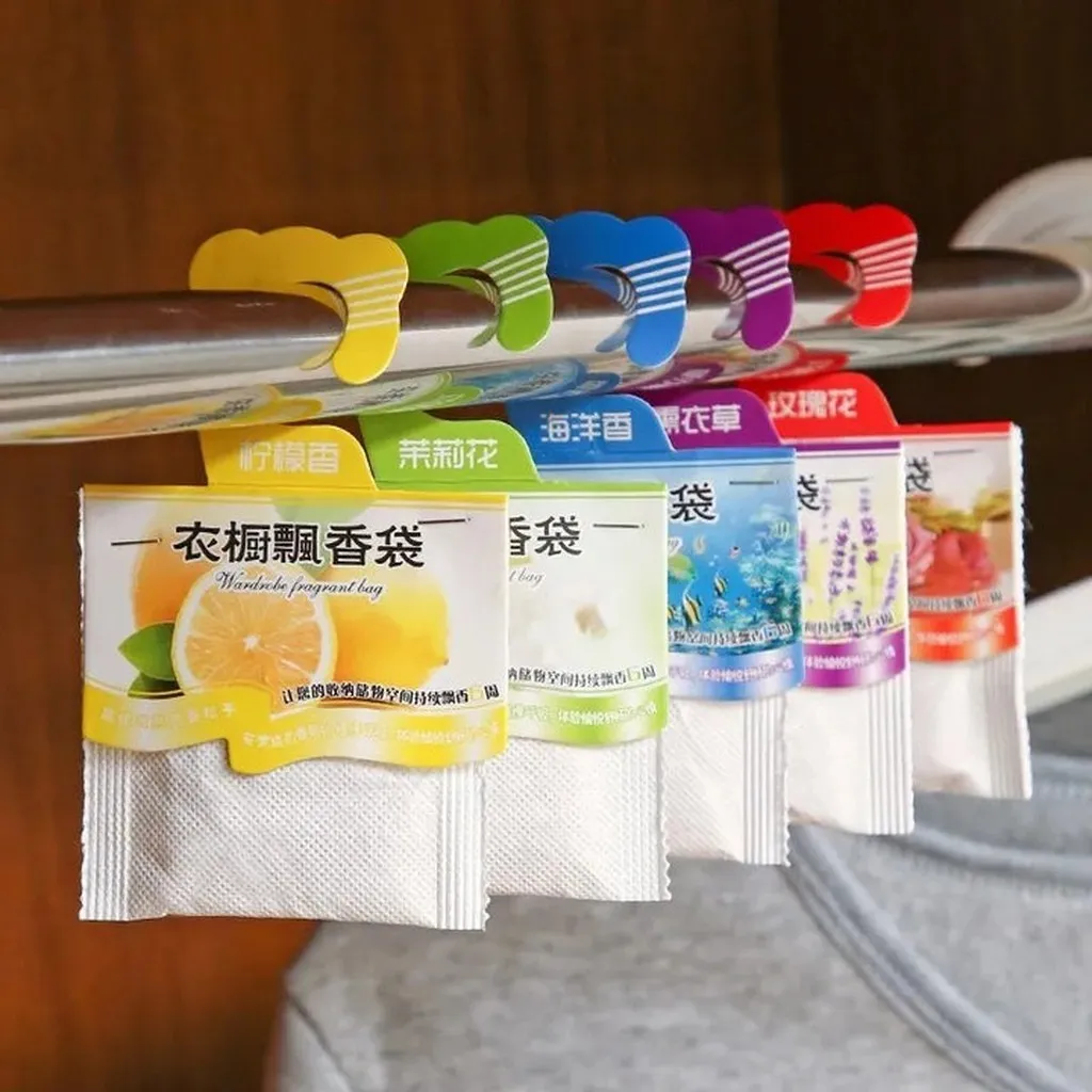 Combo 2 Túi Thơm Thảo Mộc Tinh Dầu Tự Nhiên Treo Phòng, Tủ Quần Áo, Xe Hơi - Su