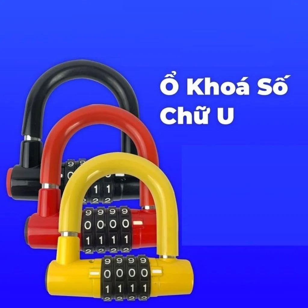 Ổ Khóa Chữ U 4 Số Tiger, Hd - Su