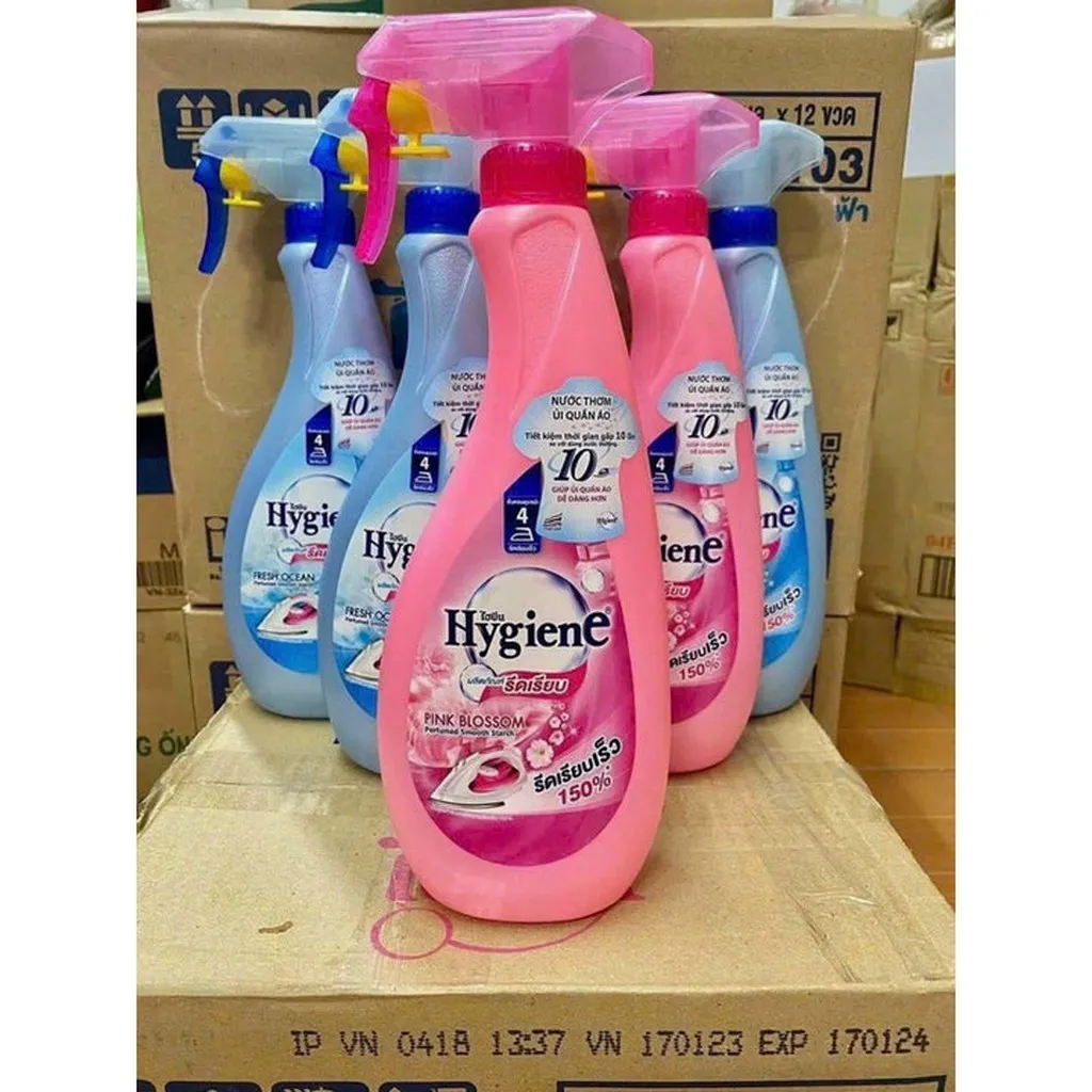 Nước Xịt Ủi Thơm Quần Áo Hygiene 550ml Thái Lan - Gdn