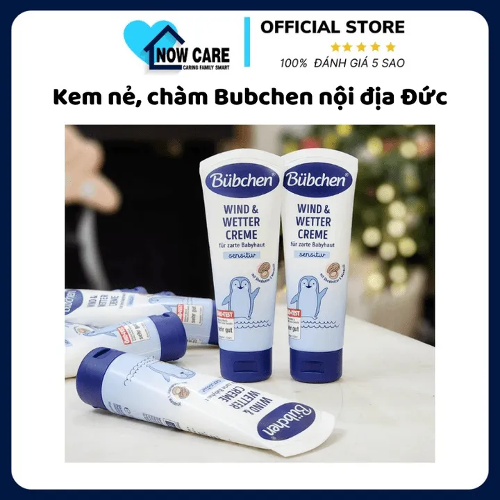(dạng Tuýp) Kem Nẻ, Chàm, Dưỡng Ẩm Nội Địa Đức - Bubchen