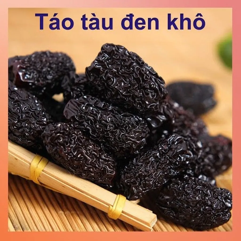 Táo Tàu Đen Sấy Khô Loại Ngon Rất Tốt Cho Sức Khỏe 500g - Winnie House