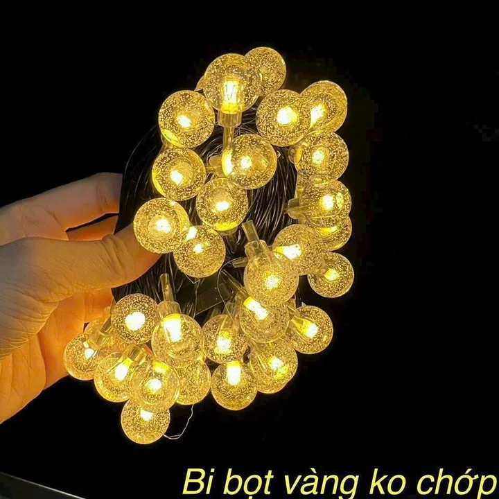 Alternative view of Dây Đèn Led Bi Bọt Nước 10m - Silver