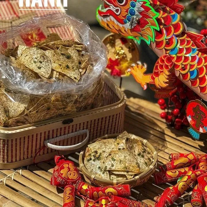 Alternative view of Khoai Môn Sấy Mắm Hành Thơm Lừng Vị Môn 250g - Winnie House