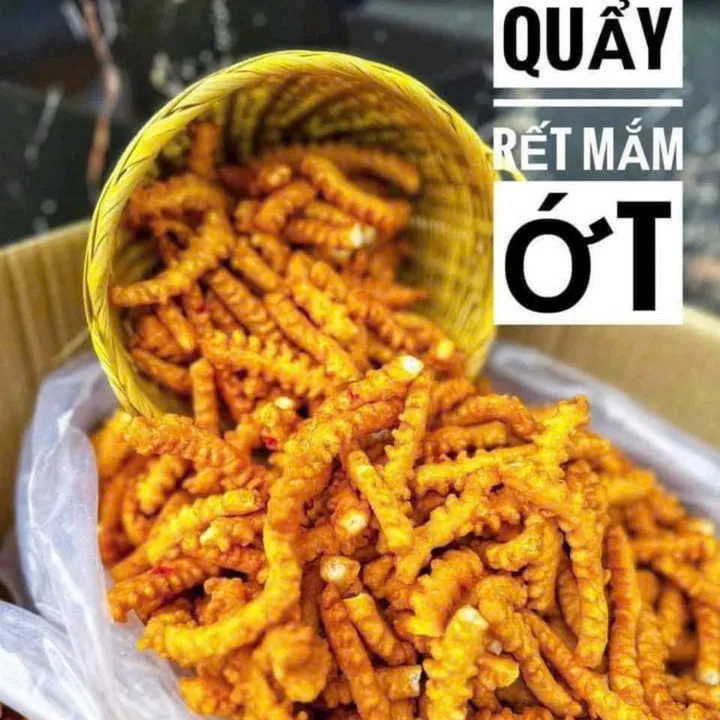 Quẩy Rết Mắm Ớt Thơm Ngon 500g - Winnie House