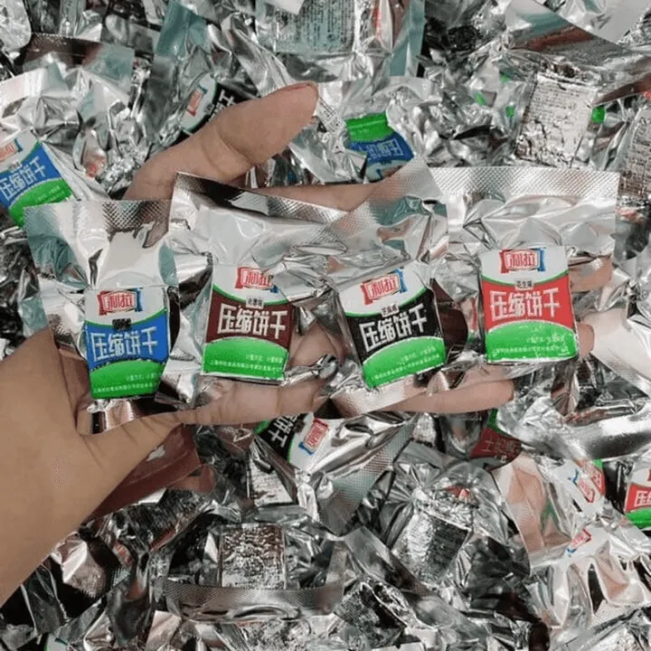 Alternative view of Lương Khô Mini Nội Địa Trung 1kg ( 2 Túi, Mỗi Túi 500g ) Ctb179 - Bechip