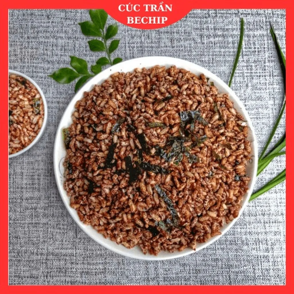 Gạo Lứt Sấy Rong Biển Túi Zip 500g Ctb592 - Bechip