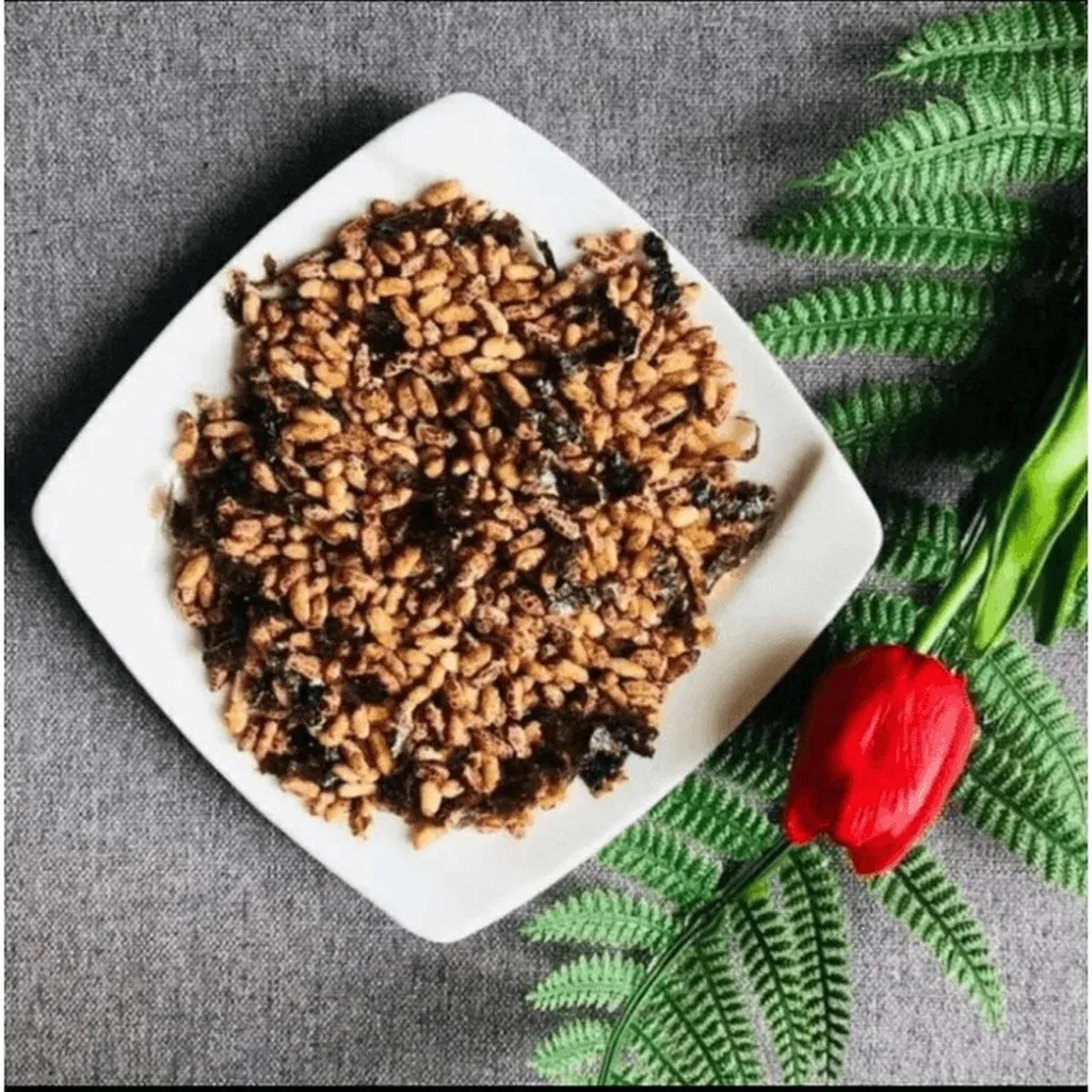 Alternative view of Gạo Lứt Sấy Rong Biển Túi Zip 500g Ctb592 - Bechip