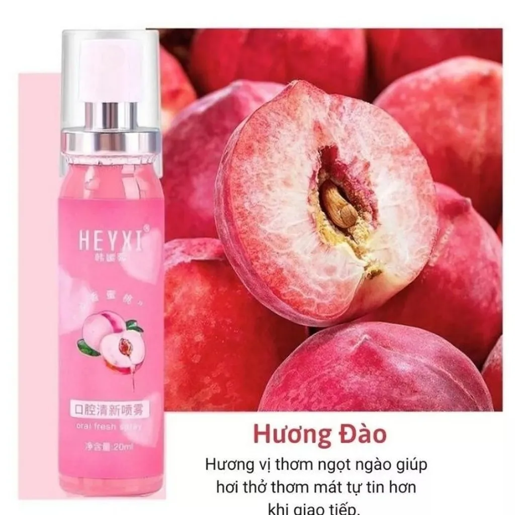 Alternative view of Xịt Thơm Miệng Heyxi Hương Đào Kh - Be Yourself