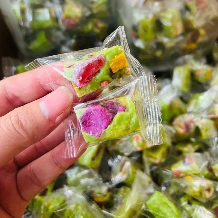 500g Or 200g Kẹo Dừa Non Ngũ Cốc Ăn Vặt Healthy - Minh Ngọc