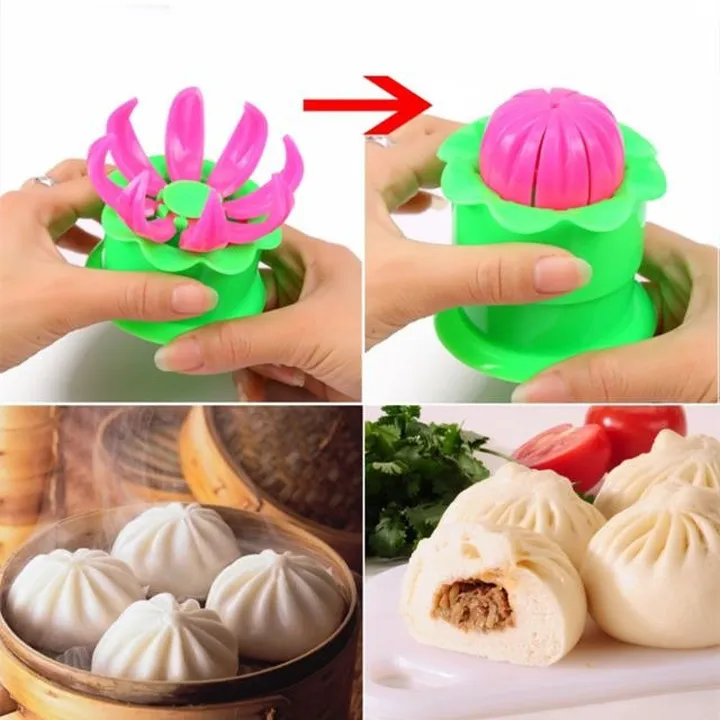 Khuôn Bánh Bao Hình Hoa Sen Loại Nhỏ - Su