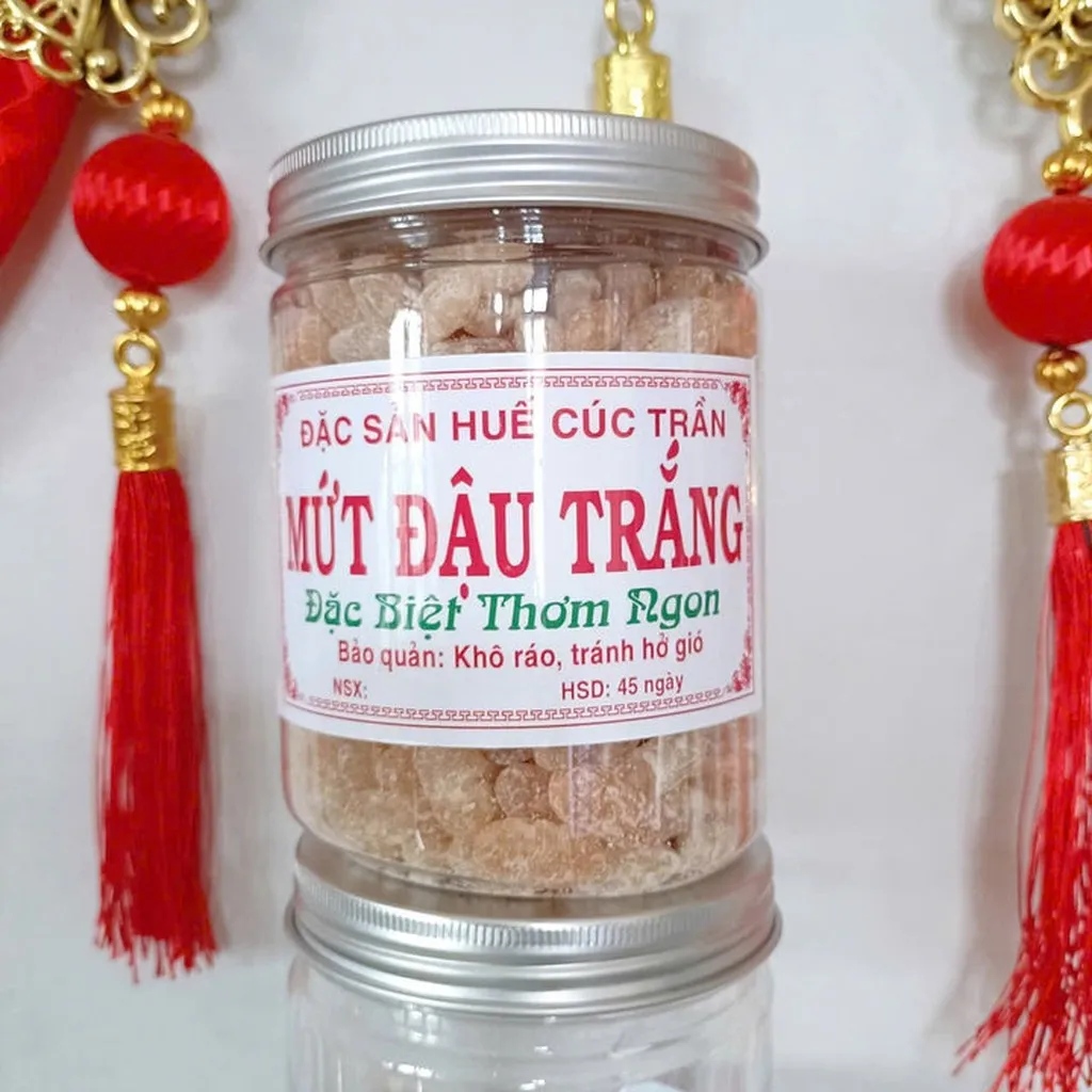 Mứt Đậu Trắng Nhà Làm Thơm Bùi Trắng Trong, Mềm 500g Ctb610 - Bechip