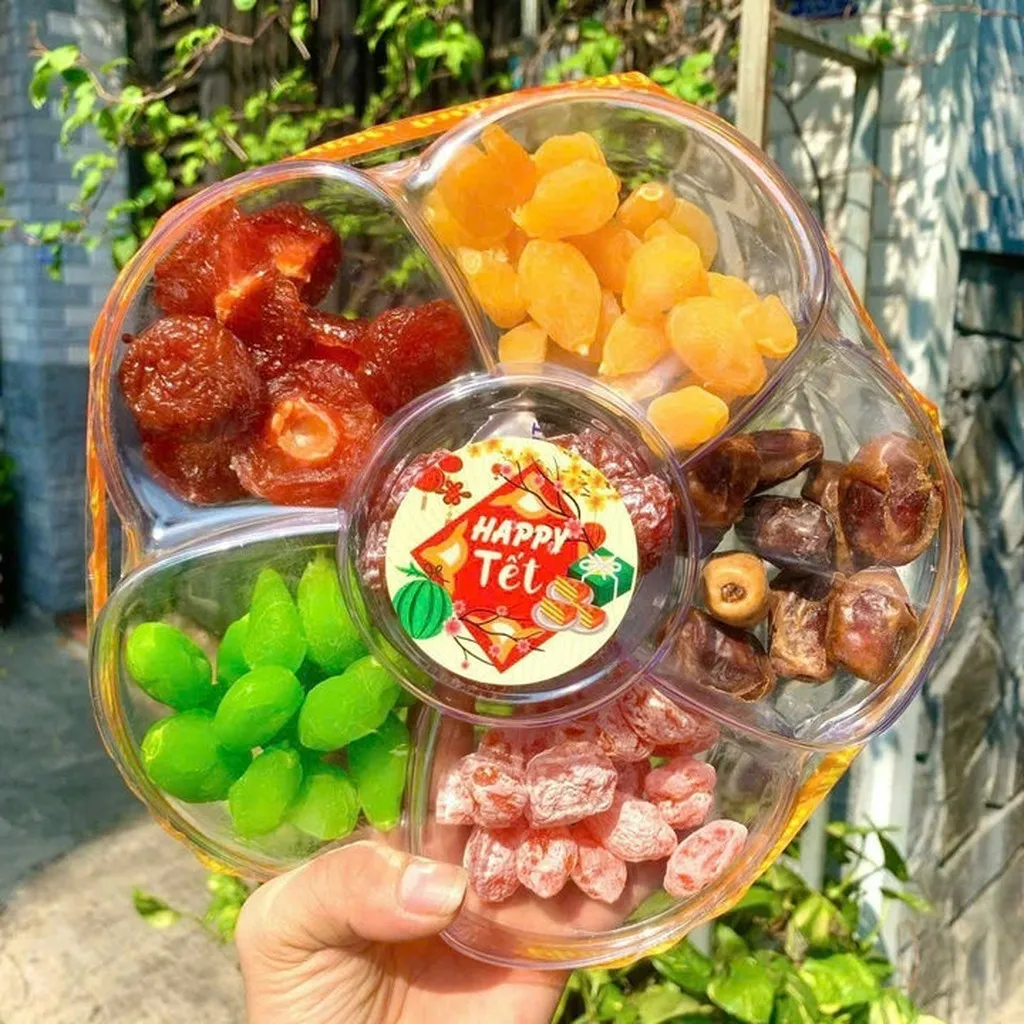 Set Mứt Lục Vị Hoa Mai Siêu Sang, Siêu Xịn, Siêu Ngon 750g - Winnie House