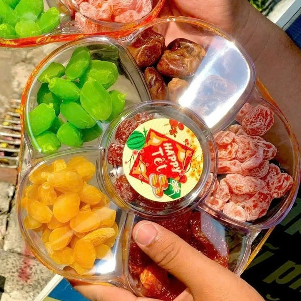 Alternative view of Set Mứt Lục Vị Hoa Mai Siêu Sang, Siêu Xịn, Siêu Ngon 750g - Winnie House