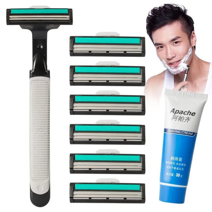 Bộ Dao Cạo Râu 36 Lưỡi Tặng Tuýp Kem - Gdn